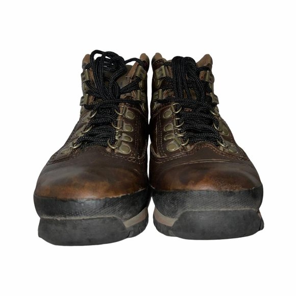 Timberland Brown Leather Hiking Boots Women's 6M - Picture 2 of 9